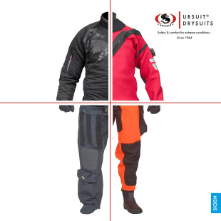 URSUIT drysuits. Safety and comfort for extreme conditions since 1964.